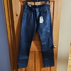 Levi's Men's Dark Blue Straight Jeans